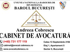 Cabinet de avocatura & mediere Cobrescu Andreea - avocatcobrescu.ro